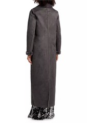 L'Agence Citron Faux-Fur Maxi Coat