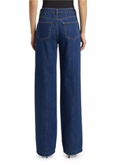 L'Agence Clayton High-Rise Wide-Leg Jeans