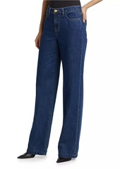 L'Agence Clayton High-Rise Wide-Leg Jeans