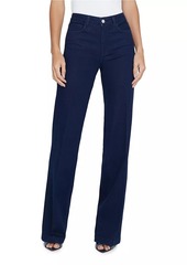 L'Agence Clayton Wide-Leg Jeans