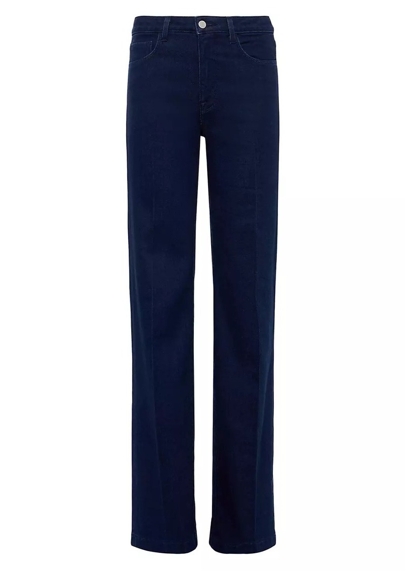 L'Agence Clayton Wide-Leg Jeans