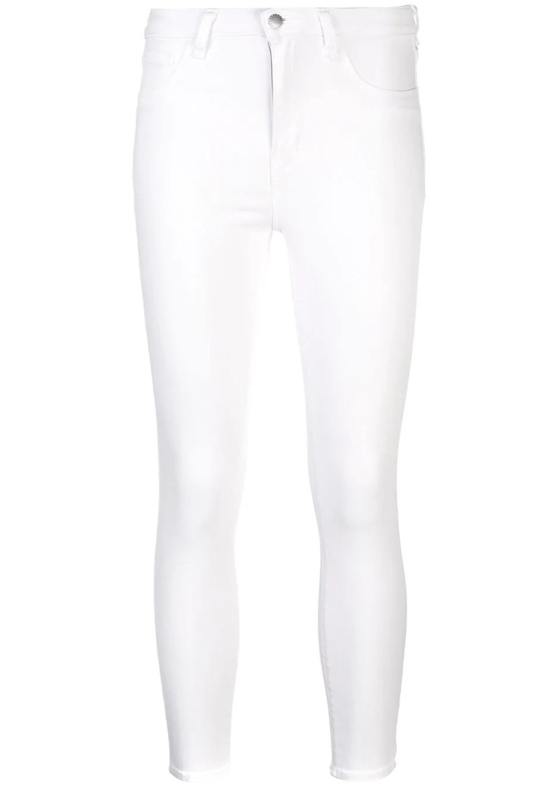 L'Agence cropped skinny jeans