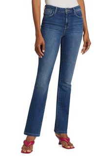 L'Agence Dean Mid-Rise Stretch Flare Jeans