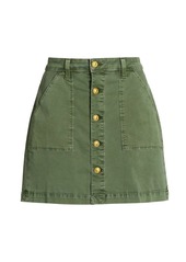 L'Agence Dora Button Mini Skirt