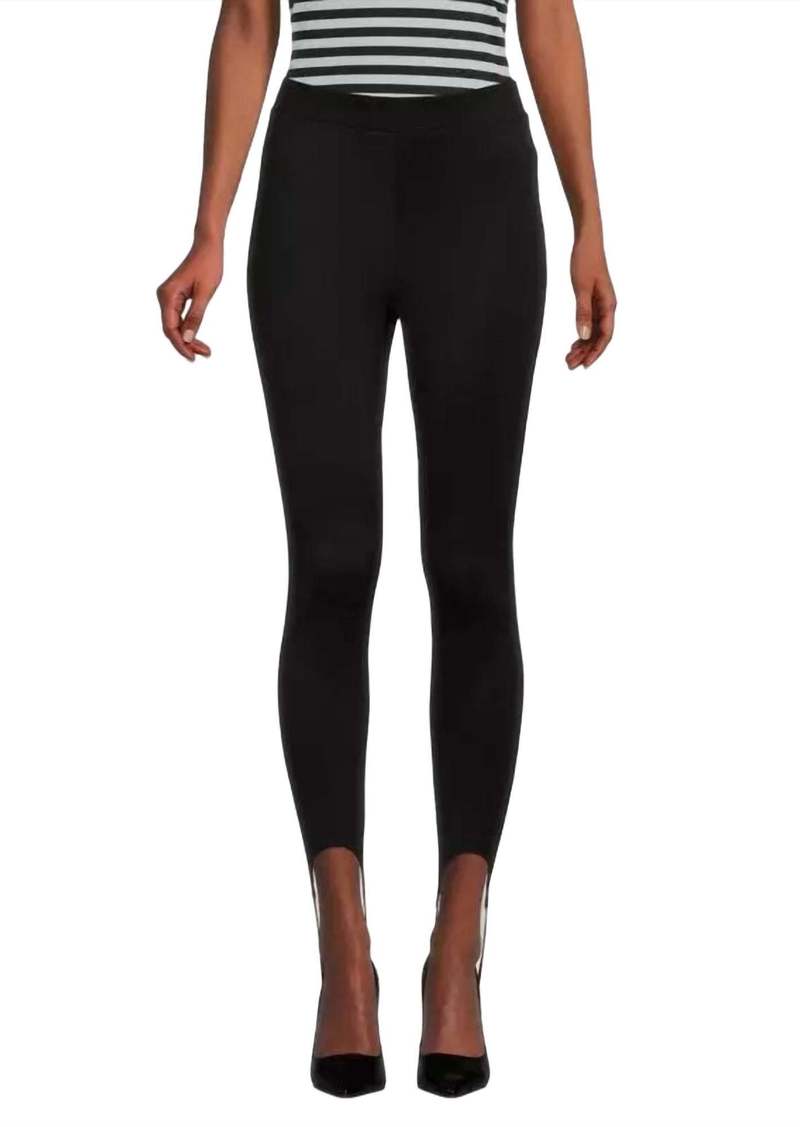 L'Agence Emerson Stirrup Pant In Black