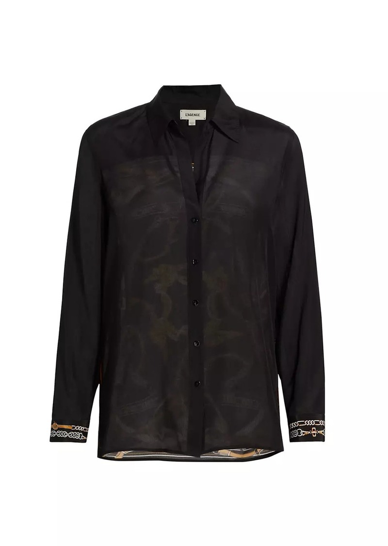 L'Agence Gio Silk Blouse