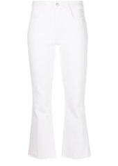 L'Agence high-waisted cropped jeans
