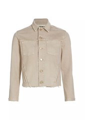 L'Agence Janelle Cotton-Blend Denim Jacket