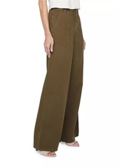 L'Agence Jayce Pleated Wide-Leg Pants