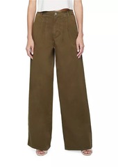 L'Agence Jayce Pleated Wide-Leg Pants