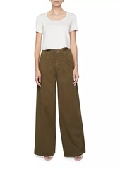 L'Agence Jayce Pleated Wide-Leg Pants