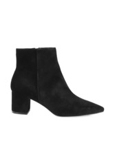 L'Agence Jeanne 85MM Suede Ankle Boots