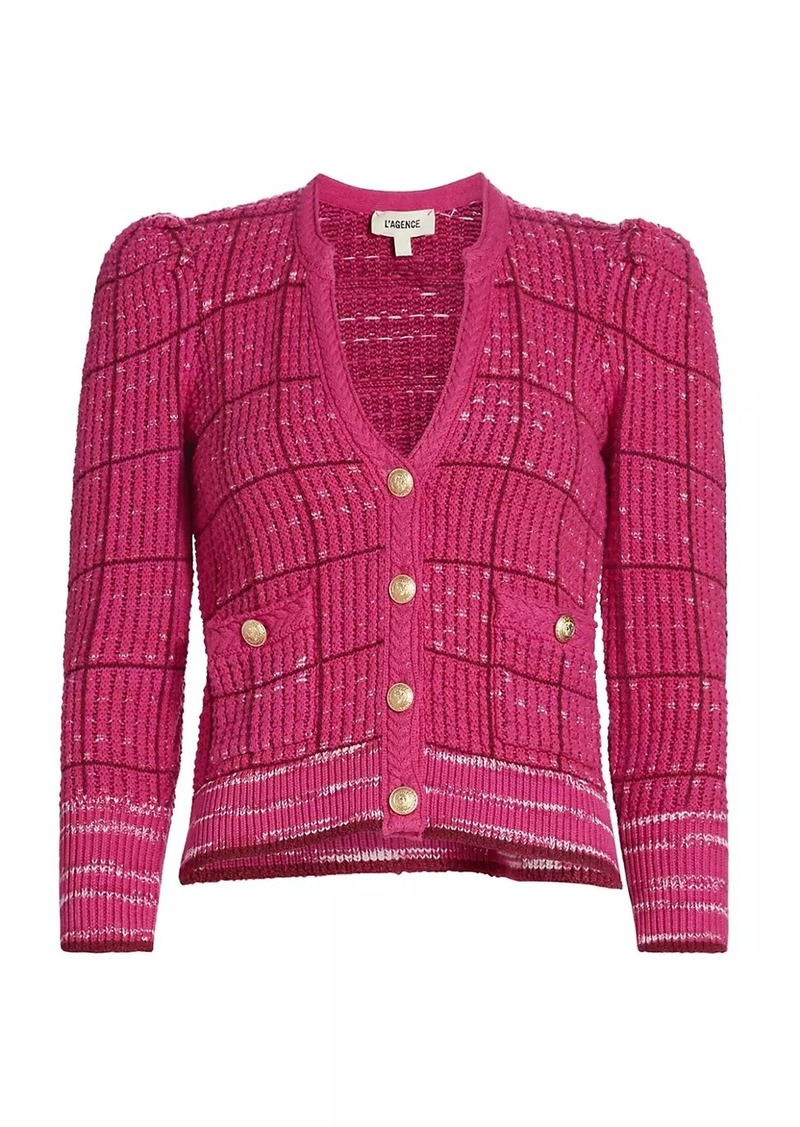 L'Agence Jenni Plunge Cardigan