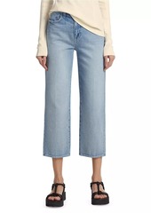 L'Agence June High-Rise Crop Stovepipe Jeans