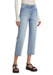 L'Agence June High-Rise Crop Stovepipe Jeans