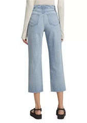 L'Agence June High-Rise Crop Stovepipe Jeans