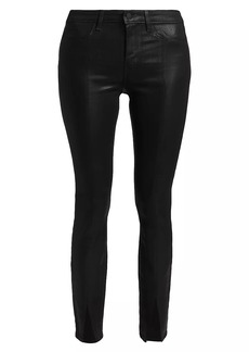L'Agence Jyothi Faux Leather Skinny Pants