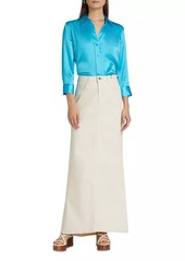 L'Agence Kailani Denim Mermaid Skirt