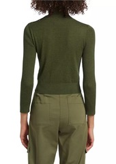 L'Agence Kamdyn Mock Turtleneck Top