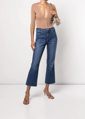 L'Agence Kendra cropped flare jeans