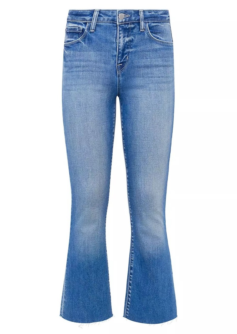 L'Agence Kendra Cropped Flared Jeans