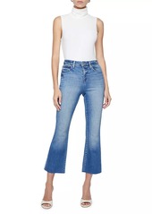 L'Agence Kendra Cropped Flared Jeans