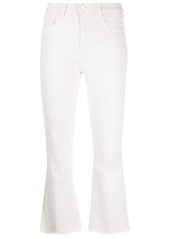 L'Agence Kendra cropped flared jeans