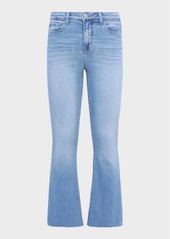 L'Agence Kendra High Rise Crop Flare Jeans