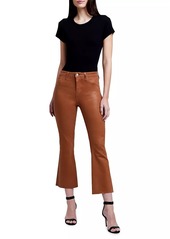 L'Agence Kendra High-Rise Crop Flare Pants