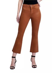 L'Agence Kendra High-Rise Crop Flare Pants