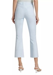 L'Agence Kendra High-Rise Cropped Flare Jeans