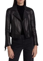 L'Agence Kravitz Fringe Leather Jacket