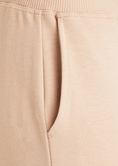 L'Agence - Stretch cotton and modal-blend track pants - Neutral - XS