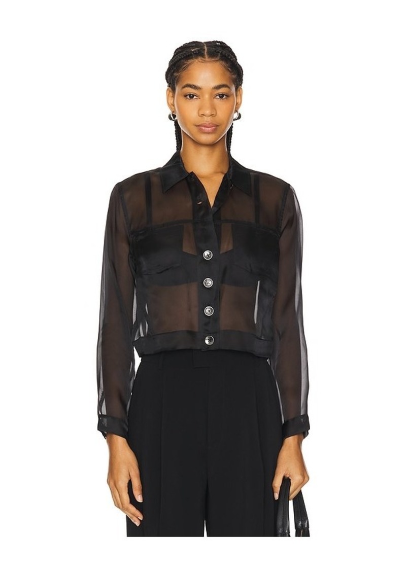 L'AGENCE Anders Organza Jacket