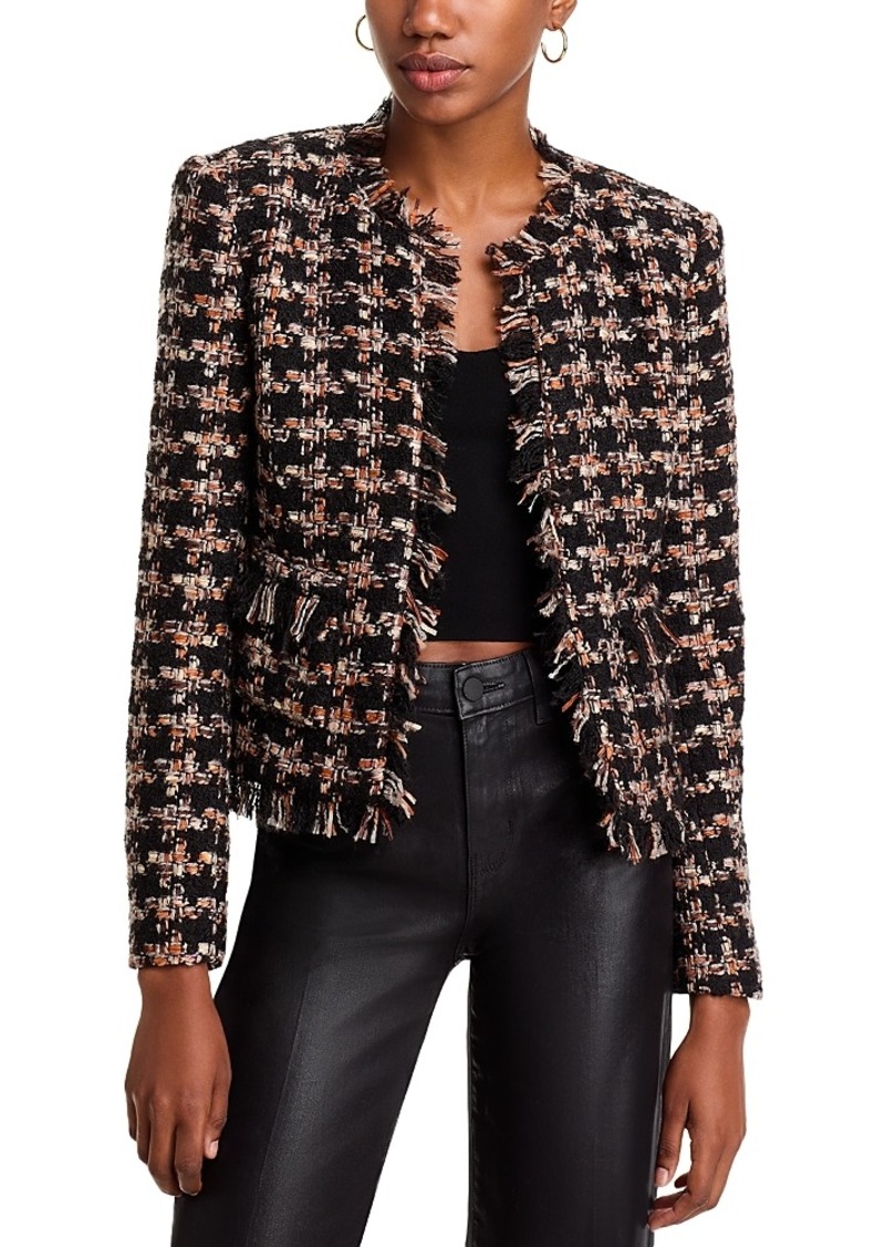 L'Agence Angelina Tweed Jacket