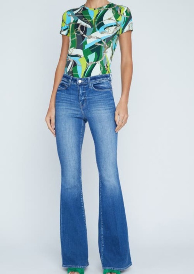 L'AGENCE Bell High Waist Flare Jeans