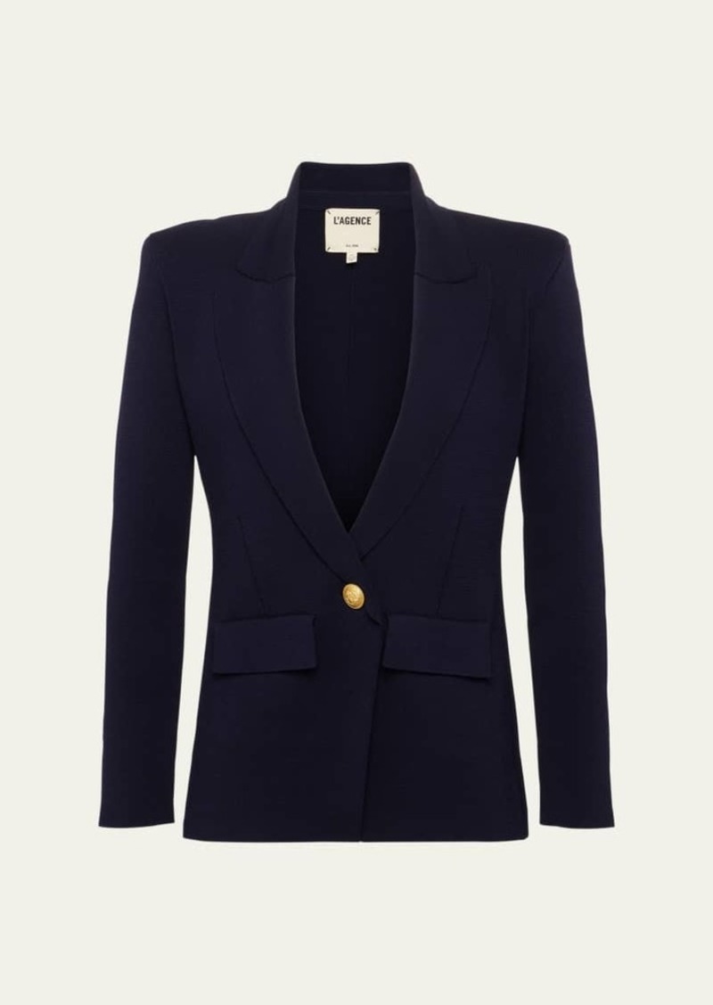 L'Agence Chamberlain Knit Blazer