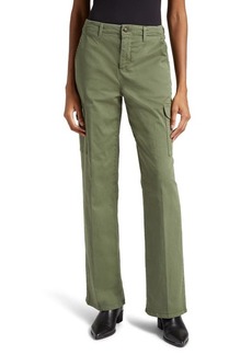 L'AGENCE Channing Stretch Cotton Cargo Pants