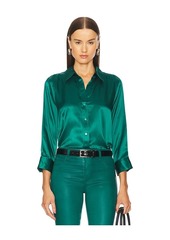 L'AGENCE Dani 3/4 Sleeve Blouse