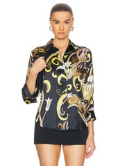 L'AGENCE Dani 3/4 Sleeve Shirt