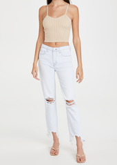 L'AGENCE High Line Distressed Skinny Jeans