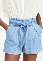 L'AGENCE Hillary Paperbag Shorts