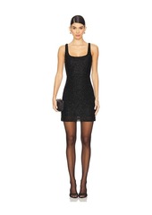 L'AGENCE Inori Beaded Mini Dress