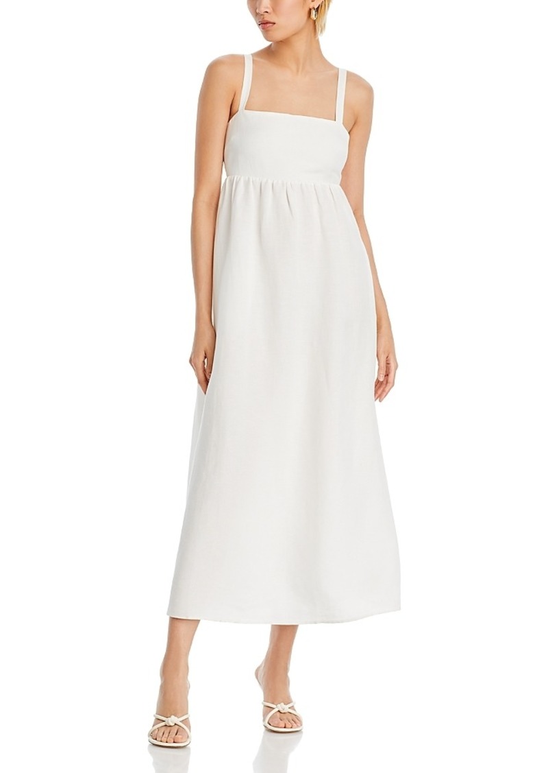 L'Agence Jessamy Empire Waist Midi Dress