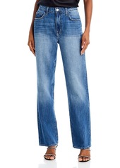 L'Agence Jones Ultra High Rise Stovepipe Straight Jeans in Boyle