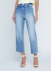 L'AGENCE June High Waist Crop Stovepipe Jeans