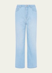L'Agence June Ultra High-Rise Crop Stovepipe Jeans