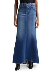 L'AGENCE Kailani Mermaid Denim Maxi Skirt