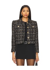 L'AGENCE Kasey Bracelet Sleeve Jacket