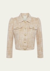 L'Agence Kasey Tweed Jacket